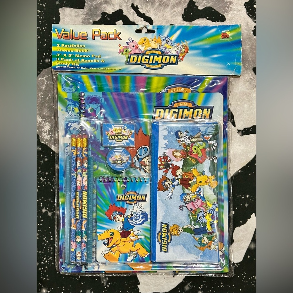 Digimon Value Pack School Supplies Study Kit